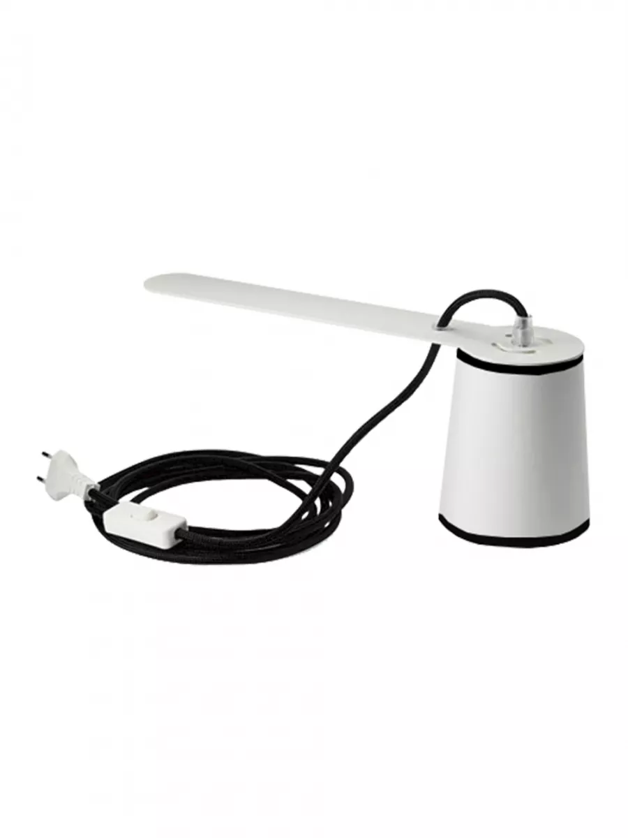 Library lamp Lightbook - White black border - Designheure