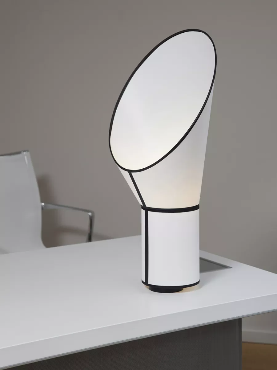 Lampe Petit Cargo - Blanc Cylindre Blanc - Designheure