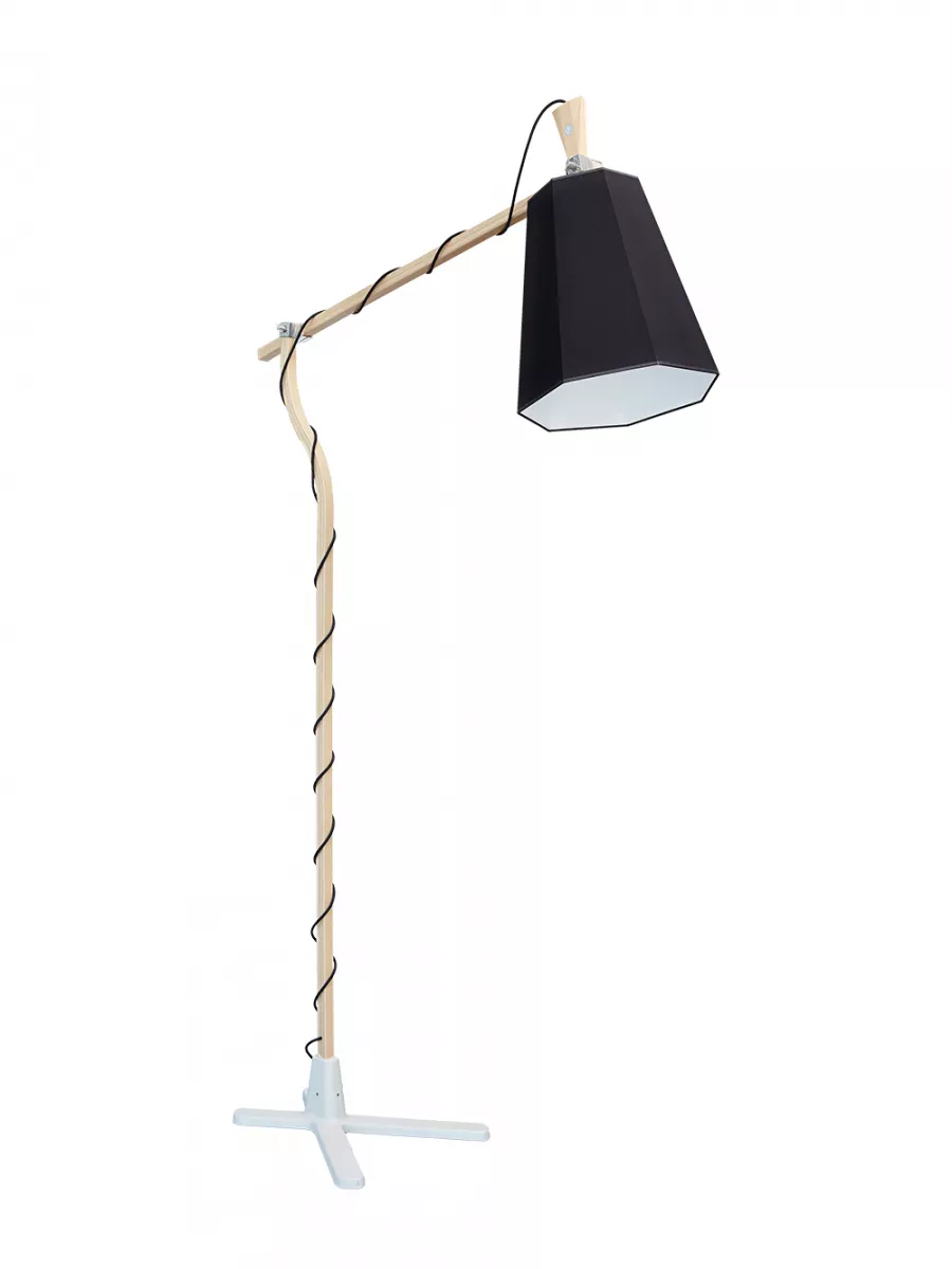 Floorlamp Grand LuXiole - Black / White - Designheure