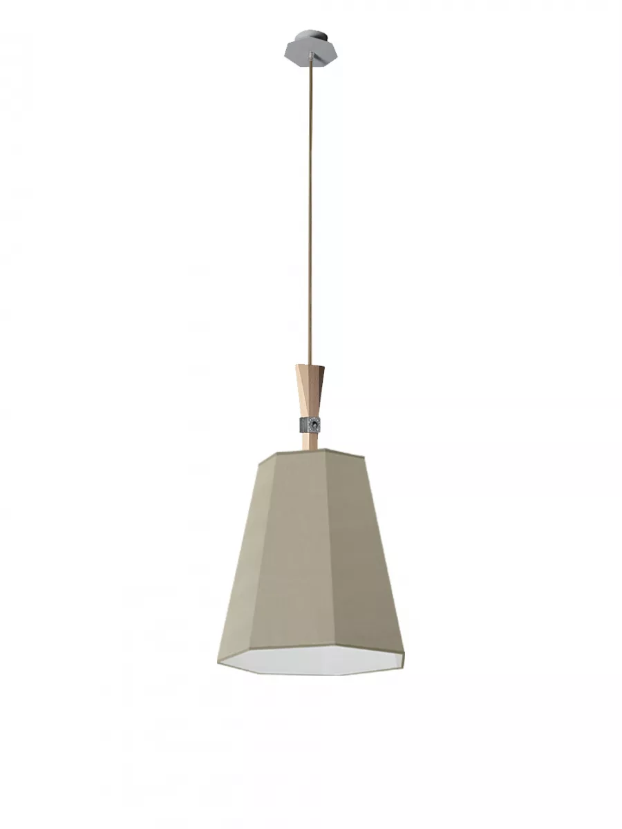 Pendant light Grand LuXiole - Khaki / White - Designheure