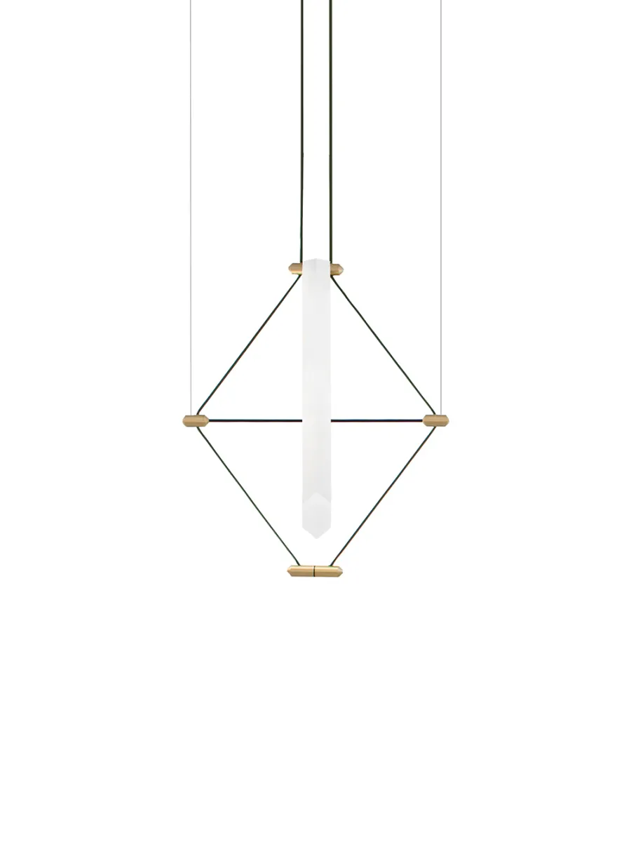Suspension Mozaik - Blanc - Designheure