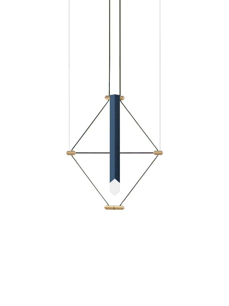 Suspension Mozaik - Gris bleu - Designheure