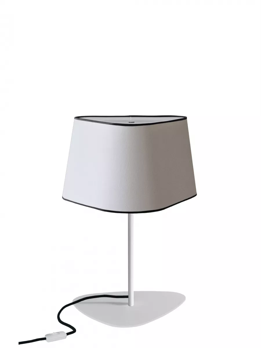 Table Lamp Grand Nuage - White & black border - Designheure