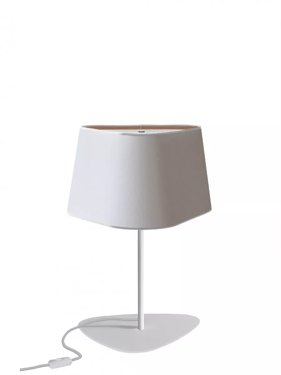 Table Lamp Grand Nuage -White and Pink copper - Designheure