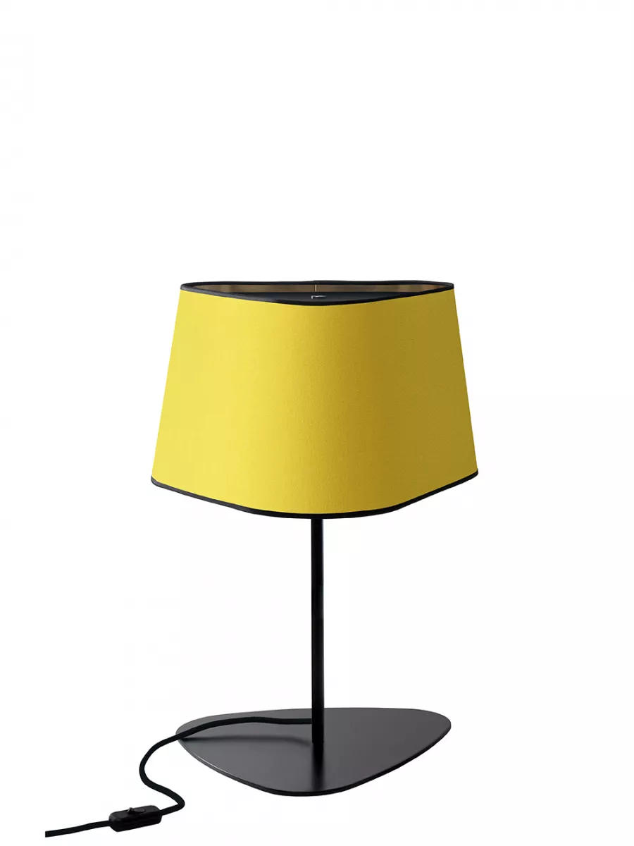 Table Lamp Grand Nuage - Yellow and gold - Designheure