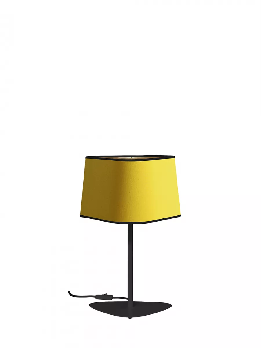 Table lamp Moyen Nuage - Yellow / Gold - Designheure