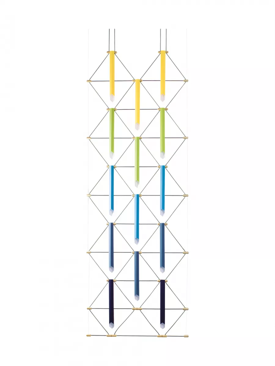 Panneau 2x5 Mozaik - 5 couleurs - Designheure