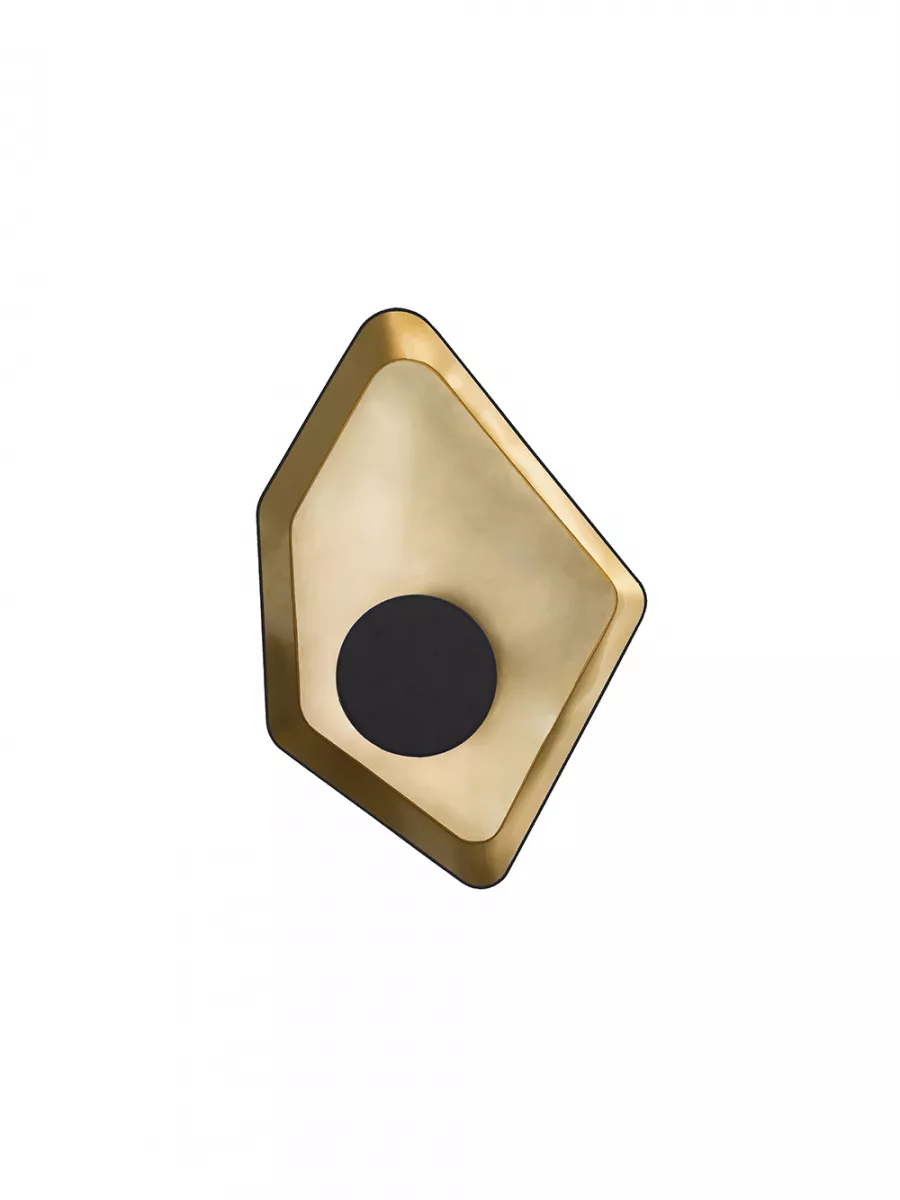 Ceiling lamp Petit Nenuphar LED system - Black / Gold - Designheure