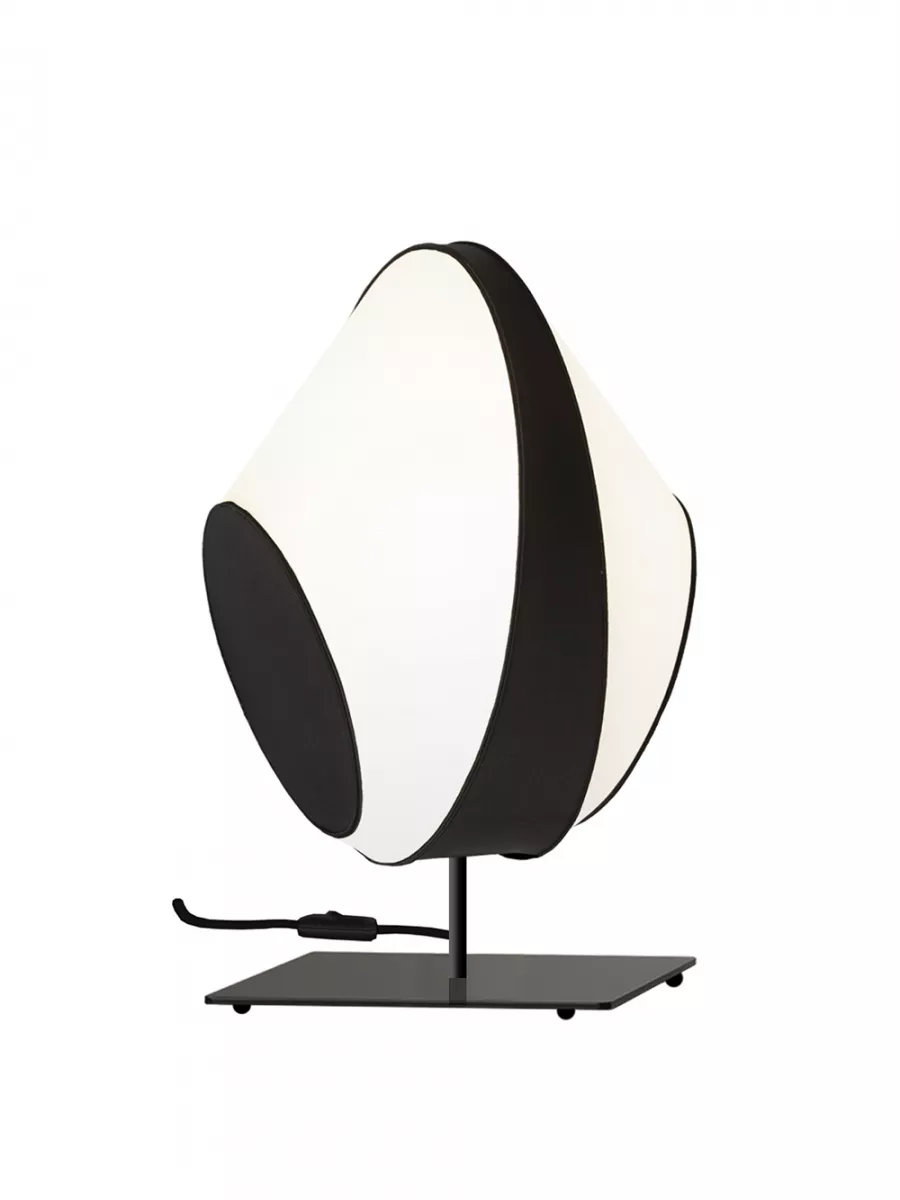 Lampe 54 Moyen Reef - Blanc et Noir - Designheure