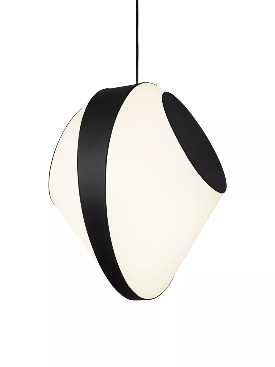 Suspension Grand Reef - Blanc et Noir - Designheure