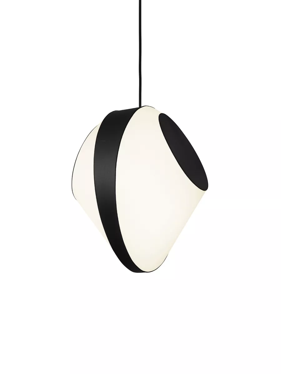 Suspension Moyen Reef - Blanc et Noir - Designheure