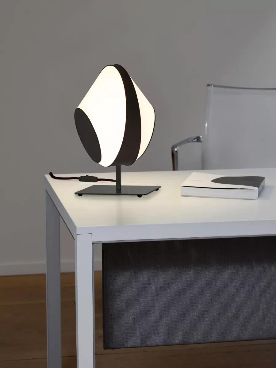 Lampe 39 Petit Reef - Blanc et Noir - Designheure