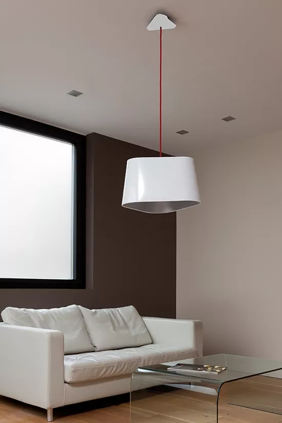 Pendant light Grand Nuage - Yellow and Gold - Designheure