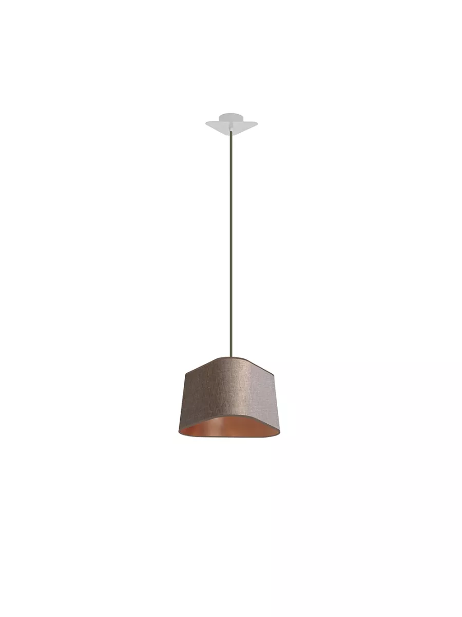 Pendant light Moyen Nuage - Copper and Pink copper - Designheure