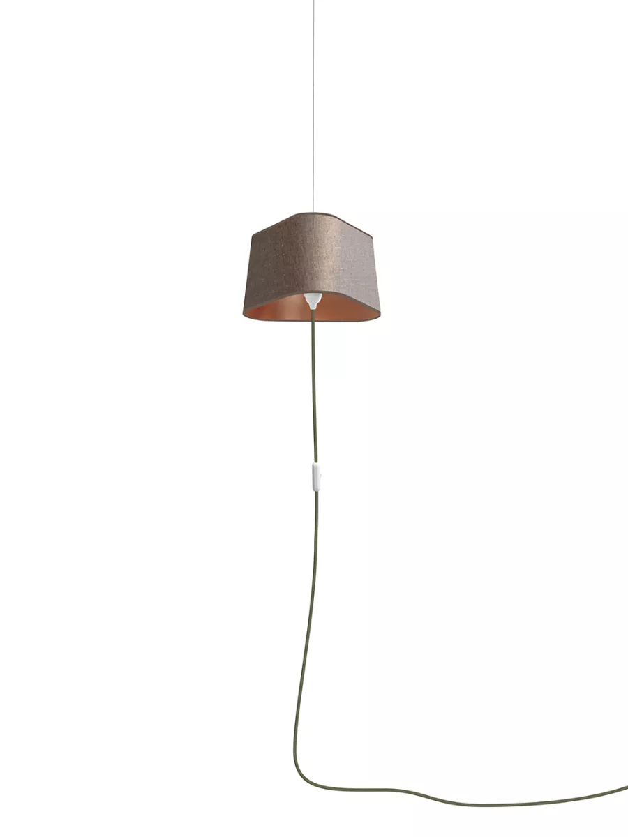 Nomadic Pendant Light Moyen Nuage - Copper and Pink copper - Designheure