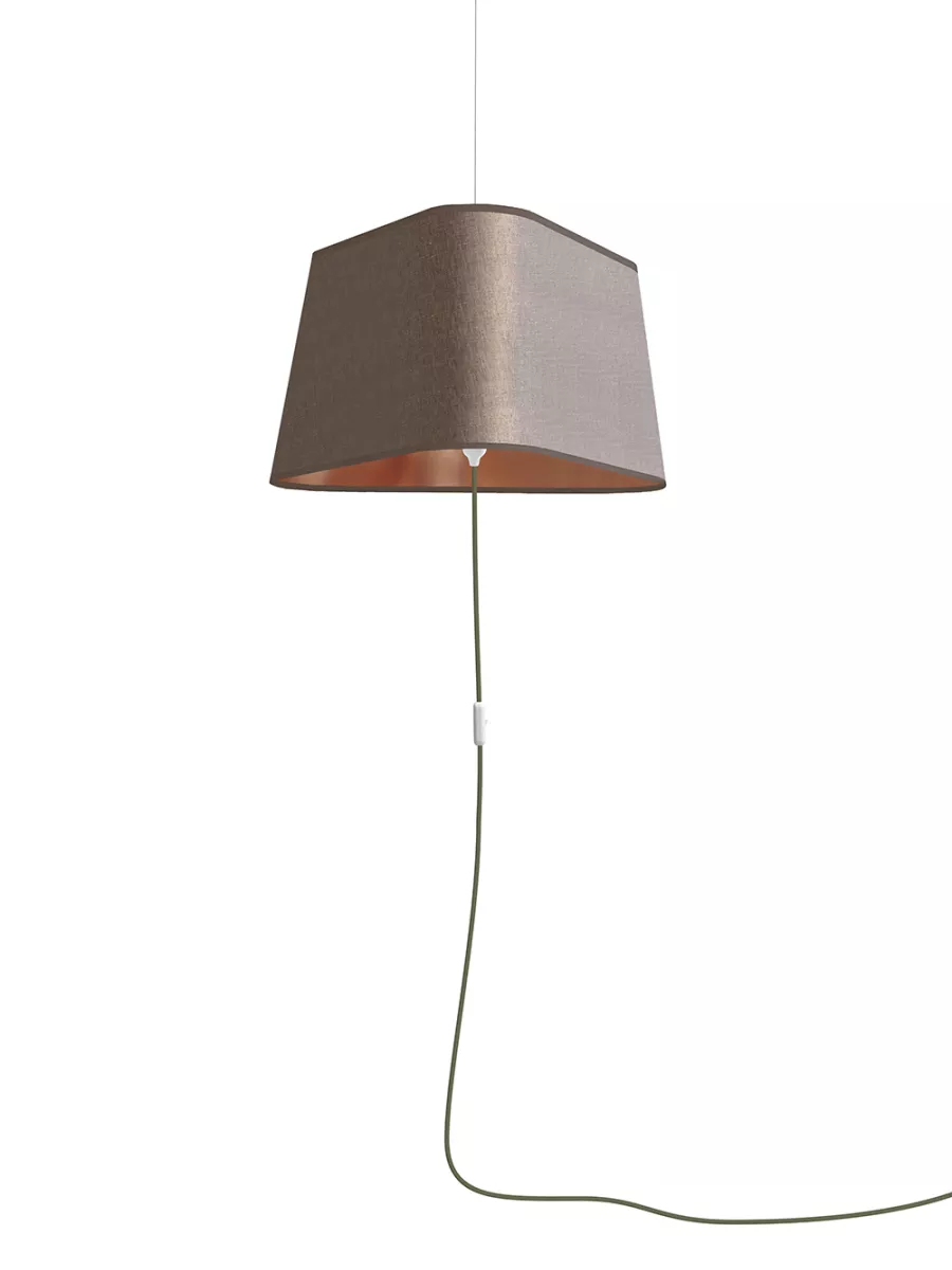 Nomadic Pendant Light XL Nuage - Copper and Pink copper - Designheure