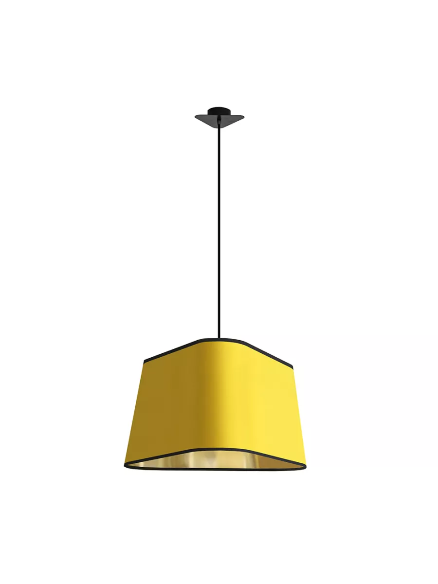 Pendant light XL Nuage - Yellow and Gold - Designheure