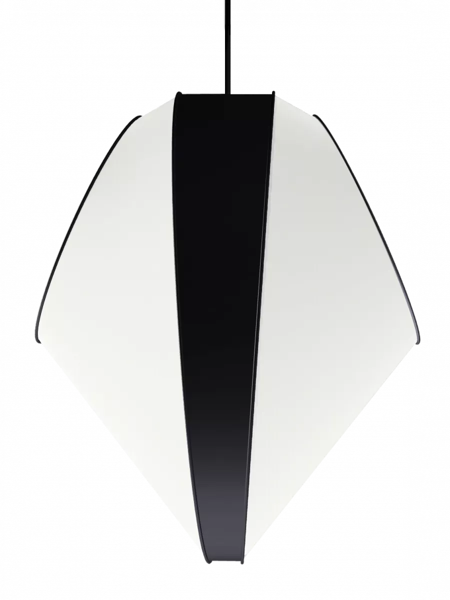 Pendant light Grand Reef - White and Black - Designheure