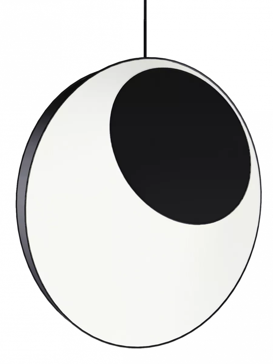Pendant light Grand Reef - White and Black - Designheure