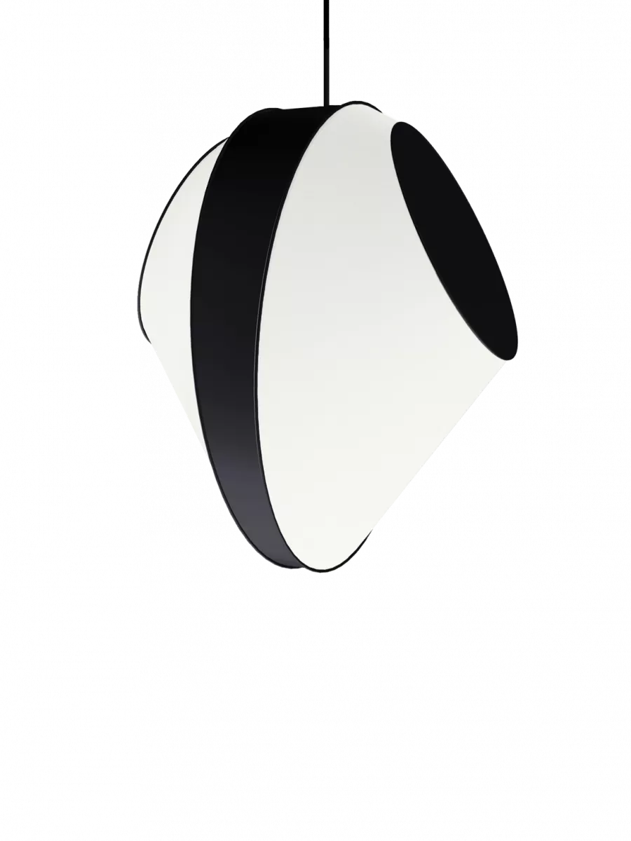 Pendant light Grand Reef - White and Black - Designheure