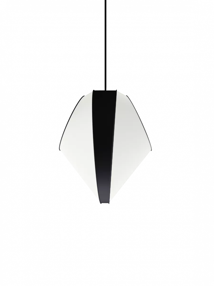 Pendant light Petit Reef - White and Black - Designheure
