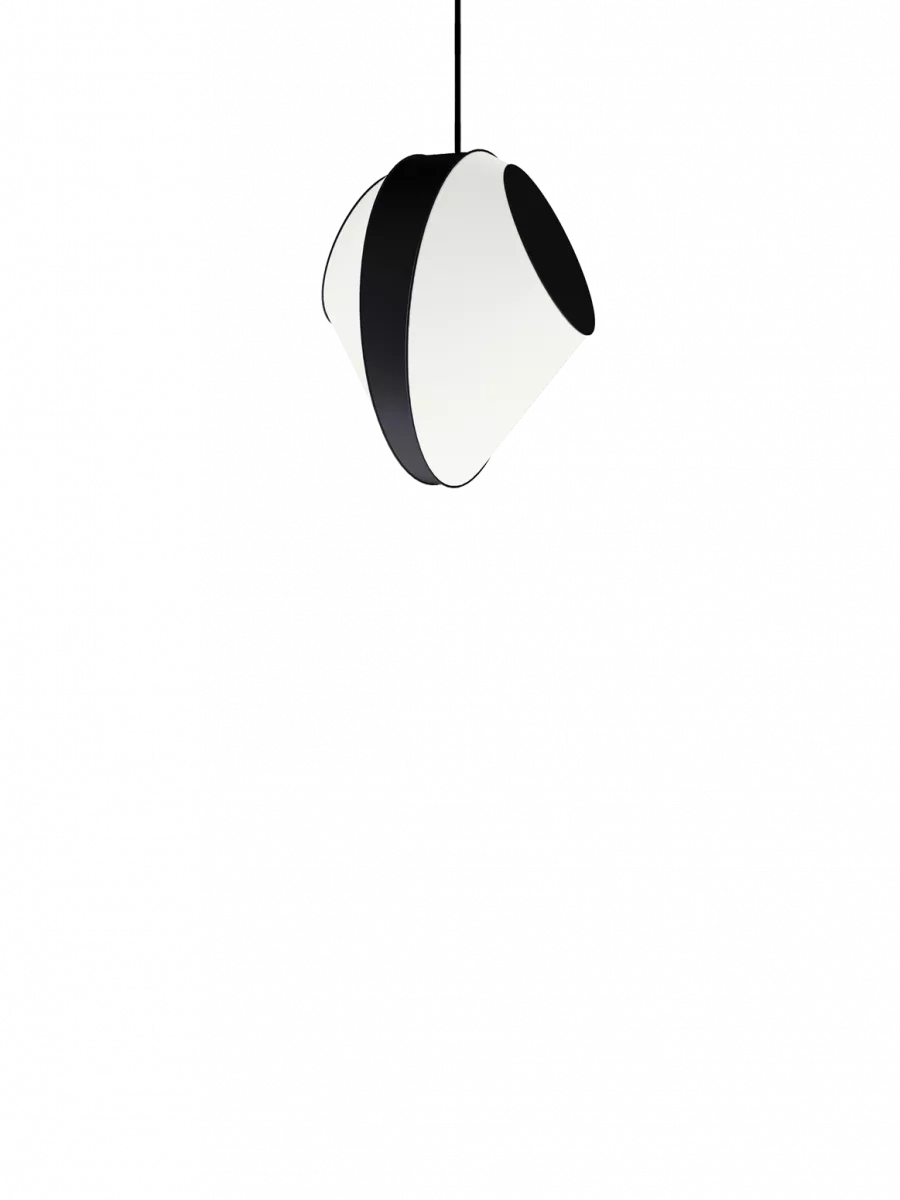Pendant light Petit Reef - White and Black - Designheure