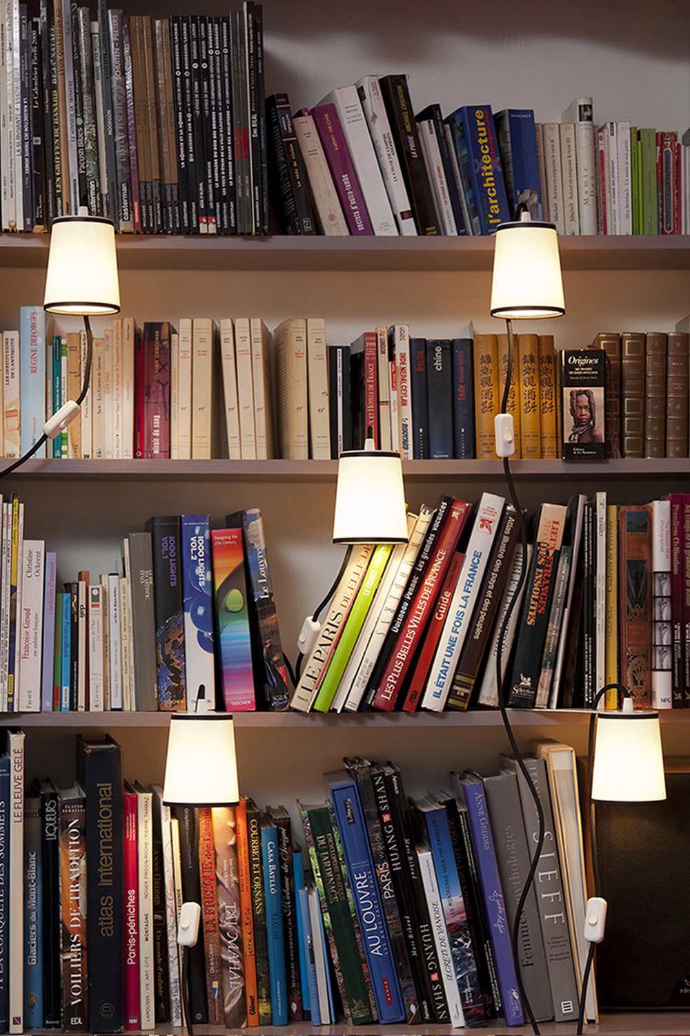 Lampe de bibliothèque Lightbook - Blanche - Designheure