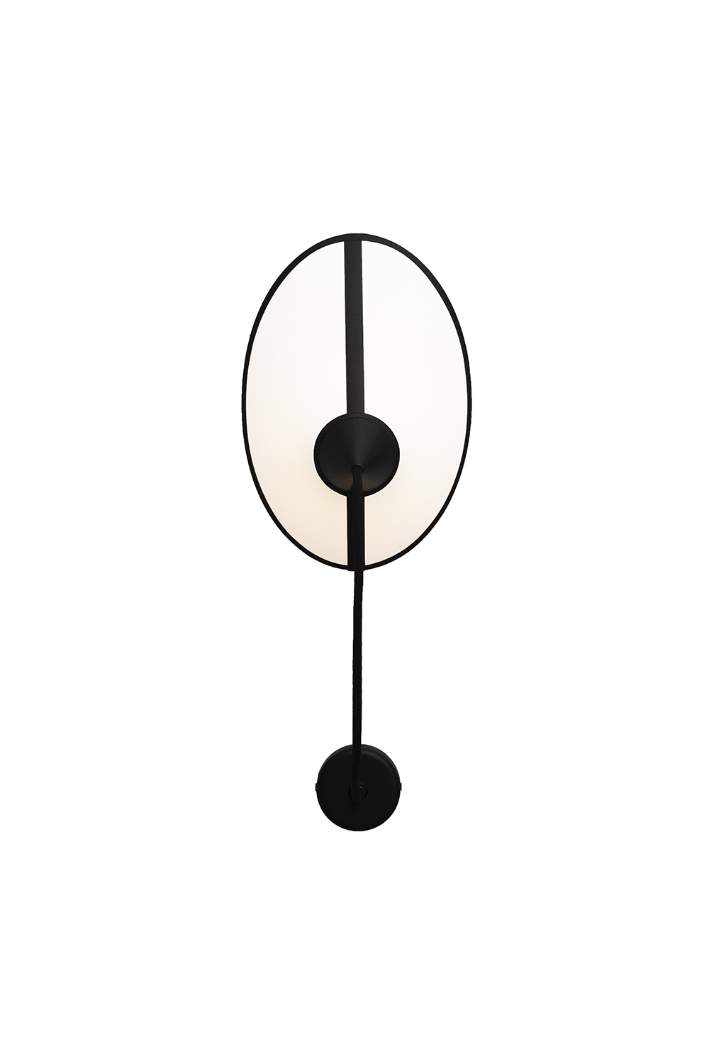 Lampe de bibliothèque Lightbook - Blanche bordure noire - Designheure